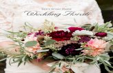 Wedding Florals - Bee's Wing Farm › wp-content › uploads › 2019 › 02 › BeesWi… · Wedding Florals BEE’S WING FARM BEE’S WING FARM, 34427 HolloW oAk RoAd, BluEMoNt,