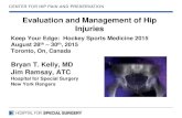 Evaluation and Management of Hip InjuriesCLINICAL PEARLS •Functional muscular adjustment period following hip injury –Non-operative muscle injury or post-surgery •Is it protective