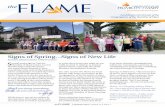 FLAME SPRING 2015 - Sisters of the Humility of Mary · create even stronger connections with those who carry on the CHM mission through our three sponsored ministries in Iowa: Humility