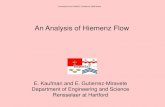 An Analysis of Hiemenz Flow - COMSOL Multiphysics · An Analysis of Hiemenz Flow E. Kaufman and E. Gutierrez -Miravete Department of Engineering and Science Rensselaer at Hartford