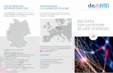 40 projects 30 partners de.NBI BIG DATA … › images › Downloads › deNBI_Infoflyer...BIG DATA EXPLOITATION IN LIFE SCIENCES The de.NBI network was launched in March 2015 and