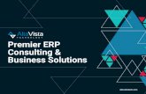 Premier ERP Consulting & Business Solutions · Premier ERP Consulting & Business Solutions Microsoft Dynamics GP is an ERP solution designed for small to medium businesses (SMBs).