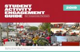 STUDENT 2019 ACTIVITY ENGAGEMENT GUIDE · STUDENT 2019 ACTIVITY ENGAGEMENT GUIDE For Corporate Partners Feld Center for Industry Alliances. Dear Corporate Partner, ... Consulting