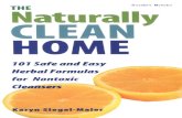 Clean Your Home The Natural Way - Homesteadfreebies4ua.homestead.com › How_to_Clean_Your_Home... · some harmful chemicals into your body simply for clean dishes, ovens, counters