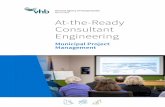 Vermont Agency of Transportation March 2020 At-the-Ready ... · At-the-Ready Consultant Engineering Services for Municipalities ... Park and Ride projects, managing consulting engineers
