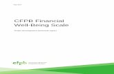 CFPB Financial Well-Being Scale...8 CFPB FINANCIAL WELL-BEING SCALE: SCALE DEVELOPMENT TECHNICAL REPORT 3. Overview of a typical approach to scale development In this section, we describe