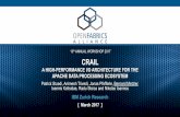 13th CRAIL - OpenFabrics Alliance › ... › 2017presentations › 109_Crail_BMe… · EVALUATION – TERASORT CPU EFFICIENCY Spark/Crail completes much faster despite comparable