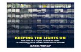 The role of a rapid switch to LEDs in reducing peak …...A move to near‐100% LED lighting across business and public sector, domestic homes and street lighting would reduce peak