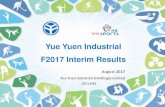 Yue Yuen Industrial F2017 Interim Resultsinvestor.yueyuen.com/201906050700341773805174_tc.pdf · 3 2016 Financial Performance Overview Source: Company audited financial statements