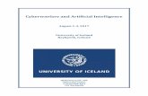 Cyberwarfare and Artificial Intelligenceethics.calpoly.edu/iceland_program.pdf · Welcome to our workshop on the social, ethical, and legal implications on cyberwarfare and artificial