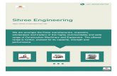 Shree Engineering · comprises the finest Mixer Machines, Hollow Block Machines and Concrete Block Machines, having a high demand in the market. Making of this range is done in compliance