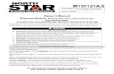 NorthStar Pressure Washer Manual - Northern Tool · Pressure Washer: Machine that cleans dirty surfaces with high pressure water. Instructions for Installation/Set-up, Operation,