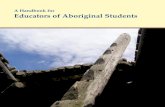 A Handbook for Educators of Aboriginal Students › __shared › assets › albaa_hb_1_2023446.pdf · This handbook is an initiative of the “A Learning Bridge for Aboriginal Adults”