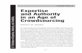 Expertise and Authority in an Age of Crowdsourcingwilliambadke.com › BadkeExpertiseAuthority.pdf · Expertise and Authority in an Age of Crowdsourcing 193 authority beyond saying,