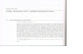 THE ADIABATIC APPROXIMATION - Physics & …physics.gmu.edu/~isatija/QMG/GriffithsC10.pdfJoachain, Introduction to Quantum Mechanics, 2nd ed., Addison-Wesley, Boston, MA (2000), Section