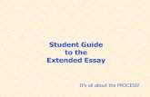 Student Guide to the Extended Essay › 2015 › 02 › guide_to_the_extend… · if “E” grade earned on either the extended essay or TOK essay is failing condition •28 points