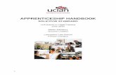 Apprenticeship Handbook template · 2019-07-18 · APPRENTICESHIP HANDBOOK SOLICITOR STANDARD LLB (Hons) in Legal Practice June 2019 Martin Salisbury (Course Leader) Lancashire Law