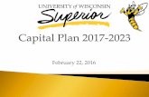 February 22, 2016 - UW-Superior€¦ · February 22, 2016 325 miles from ... IV. Master Plan Summary ... 17 pond-like marshes Lake Superior NERR Two UWS buildings on city-owned Barker’s