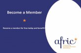 Become a Member - Afric EU · PowerPoint-presentatie Author: Monique Created Date: 12/10/2017 1:09:07 AM ...