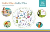 Healthy Weight: Healthy Wales · There should be more healthy food and drink options. We want: less sugar, salt and fat in food to support Welsh food businesses to use healthy recipes.