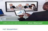 OfficeSuite HD Meeting User Manual...Page 3 This dialog box allows you to: • Click on Start without video to start a meeting sharing your desktop or application. • Click on Start