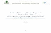 National Science, Technology and Innovation Plan ... · National Science, Technology and Innovation Plan 1 ... Innovation Plan Regulations governing the management and follow up of