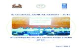 IPCB Inaugural Annual Report€¦ · 10.4 IPCB Presentation to the Constitutional Review Committee 10.5 Expert Review on the Proposed Toolkit to Support the Implementation of the