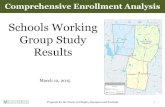 Schools Working Group Study Results - Chaplin, Connecticut2).pdfSchools Working Group Study Results . Prepared for the Towns of Chaplin, Hampton and Scotland 2 ... Housing and Enrollments