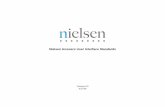 Nielsen Answers User Interface Standards · In June 2008, Nielsen Company product leadership set the policy that all new client-facing applications would comply with the Nielsen Answers