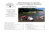 Buchanan County BCCB 2015-16 Annual Report Conservation Board · 2019-08-13 · BCCB 2015-16 Annual Report ncreasing our ualit of life through programs of conservation and education
