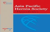 I IF A PAC S I A C Hernia Society Asia Pacific Hernia ...Hernia Society A PAC I IF S I A C APHS Secretariat Minimally Invasive Surgical Centre (MISC), National University Hospital