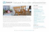 Valued Provider eNewsletter€¦ · For an in-depth review of the new ProviderConnect system enhancements and other hot topics, register and join us for our ProviderConnect Tips &