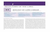 51 BIOLOGY OF LUNG CANCER - Elseviersecure-ecsd.elsevier.com/uk/files/9781455733835_biology...complex molecular pathogenesis of lung cancer. Major progress has been made, however,