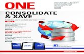 ORACLE MAGAZINE FOR MIDSIZE COMPANIES CONSOLIDATE & … · Consolidate and save Server consolidation on Oracle SPARC and X86 servers: Built-in virtualisation helps you eliminate servers,