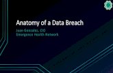 Anatomy of a Data Breach - TXC – Intranet...Anatomy of a Data Breach Juan Gonzalez, CIO Emergence Health Network. DISCLAIMER: EDUCATIONAL ONLY THIS TRAINING IS PROVIDED FOR GENERAL