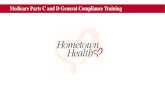 Medicare Parts C and D General Compliance Training€¦ · Completing this training module satisfies the Medicare Parts C and D annual ... Prescription Drug Benefit Manual” and
