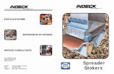 StokersSpreader - Indeck · activate the Travagrate stoker system. The drive converts the power produced by a Ith horsepower motor into 48,000 ft.lbs. Of rotary torque. Through the