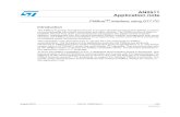 AN2511 Application note - STMicroelectronics€¦ · AN2511 Application note PMBusTM interface using ST7 I2C Introduction The PMBus TM (power management bus) is an open standard protocol