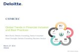 The COMCEC Best Practices and Case Studies in …...2015/07/02  · Best Practices and Case Studies in Financial Inclusion 13 1. National Payments Strategy for Ireland 2. Extending
