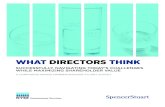 WHAT DIRECTORS THINK - Spencer Stuart › ... › what-directors-think-2016_0420… · WHAT DIRECTORS THINK SUCCESSFULLY NAVIGATING TODAY’S CHALLENGES ... disruption/ innovation
