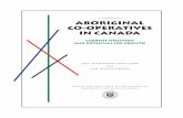 A REPORT ON Aboriginal Co-operatives in CanadaThe 133 Aboriginal co-operatives in Canada, particularly those in the Arctic, make substantial economic contributions to the communities
