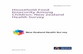 Household Food Insecurity Among Children: New … › system › files › documents › ...VIII Household Food Insecurity Among Children: New Zealand Health Survey Table A1.1: Number