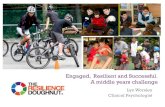 Engaged, Resilient and Successful. A middle years challenge · 2016-04-06 · Engaged, resilient and successful In order to change the trajectories of youth from disengagement to