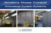 Acoustical Curtain Systems - Kinetics Noise Control06 l Kinetics Acoustical Curtain Systems Typical Assembly for Heavy Duty System Heavy Duty Heavy duty floor mounted hardware is used