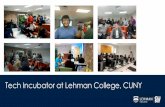 Tech Incubator at Lehman College, CUNYlehman.edu/techincubator/documents/incubator_clients_info.pdf · Vicente Navarro is a VR/AR application developer and content creator. Orcinus