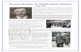Thomas Ranger, 81 Middle Road, Sholing: Saved › ... · Thomas Ranger, 81 Middle Road, Sholing: Saved Thomas Ranger was born in Northam in 1882 and was 30 years old in 1912. He signed