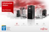 Infrastructure Matters - Fujitsu · 2015-02-17 · Infrastructure Matters. So, why Fujitsu for Data Protection? Hyper-efficient The infrastructure we build is designed to reduce total