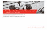 The Cure for Pharma’s Commercial Productivity Woes · end-to-end design of a specific customer need, and they align management and the front line around the customer experience.