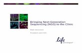 Bringing Next-Generation Sequencing (NGS) to the Cliniclabsergen.langebio.cinvestav.mx › bioinformatics... · Bringing Next-Generation Sequencing (NGS) to the Clinic Mark Stevenson