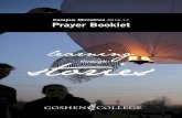 Campus Ministries 2016-17 Prayer Booklet · 4 | PRAYER BOOK 2016-17 Prayer Schedule Below are two possible ways of engaging this GC Prayer Booklet: daily and weekly. This is only
